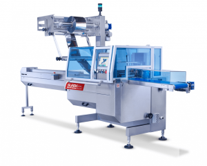 Sleek Wrapper F65 flow wrapping machine for manufacturing