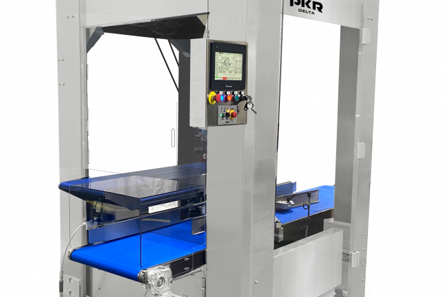 PKR Delta medium speed robotic packaging machine 3/4 angle