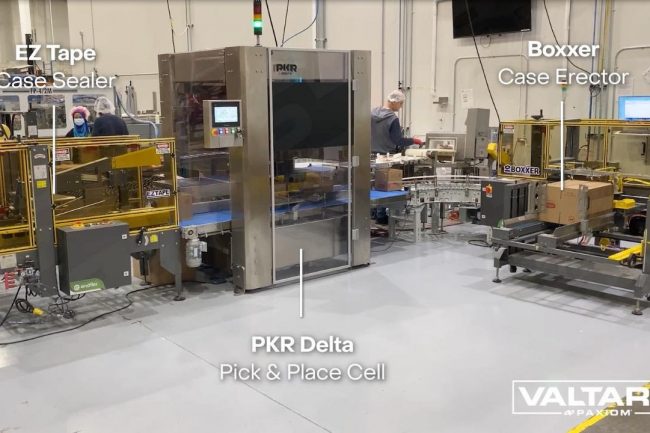ValTara PKR Robotic Pick and Place System for Stand Up Bags