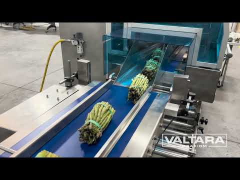 ValTara SleekWrapper i 65 to Flow Wrap Whole Asparagus